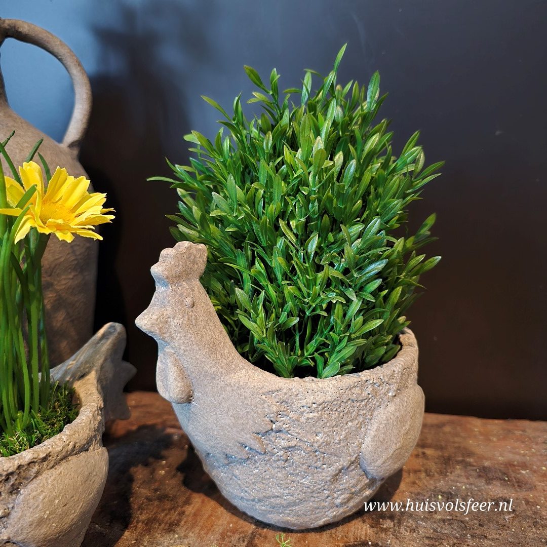 Kunstplantje Buxus || H25 cm. - Afbeelding 3