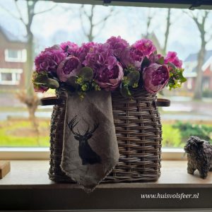 Hortensia Pioenrozen Bush- Compleet || Oudroze