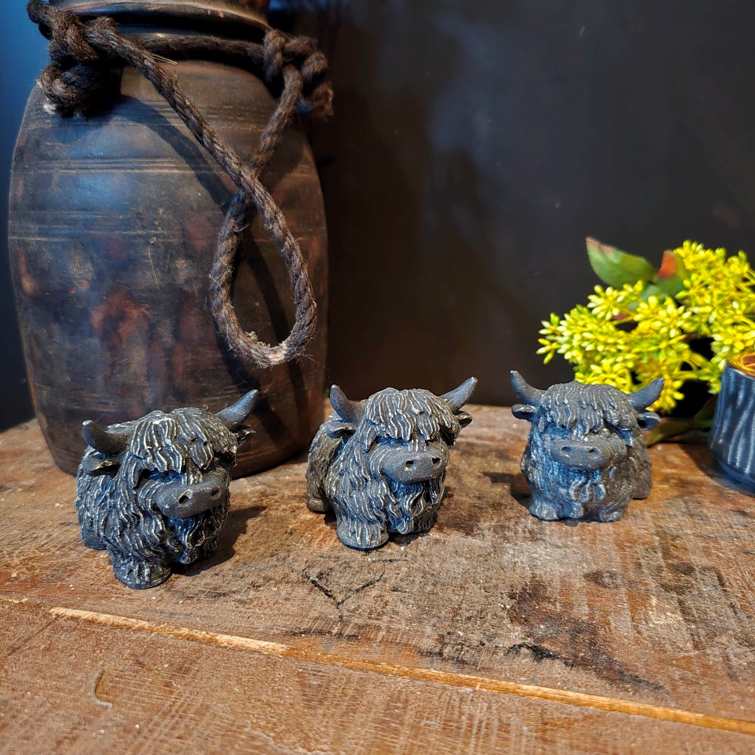 Geurblokje Schotse Hooglander || Zwart - Afbeelding 3