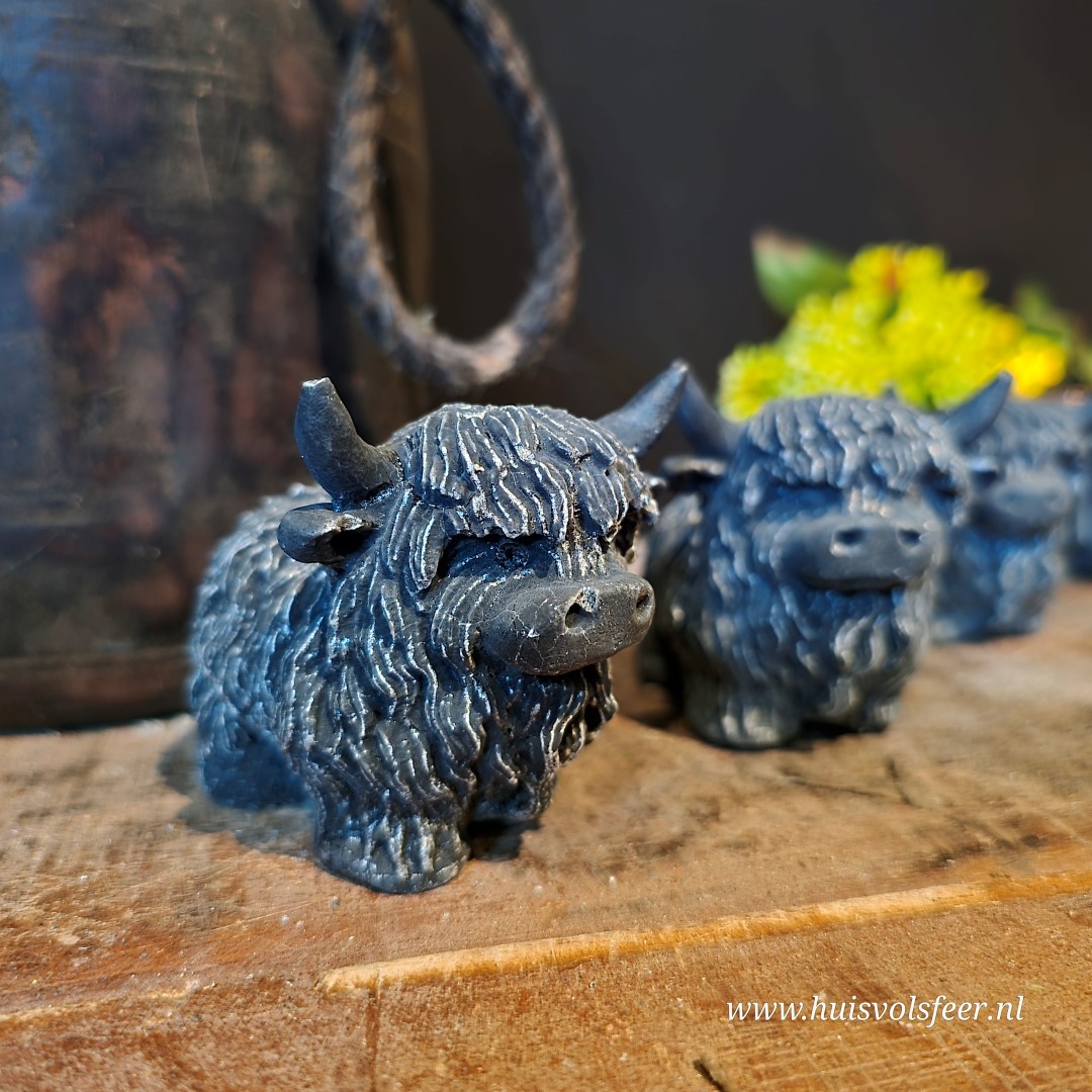 Geurblokje Schotse Hooglander || Zwart - Afbeelding 4