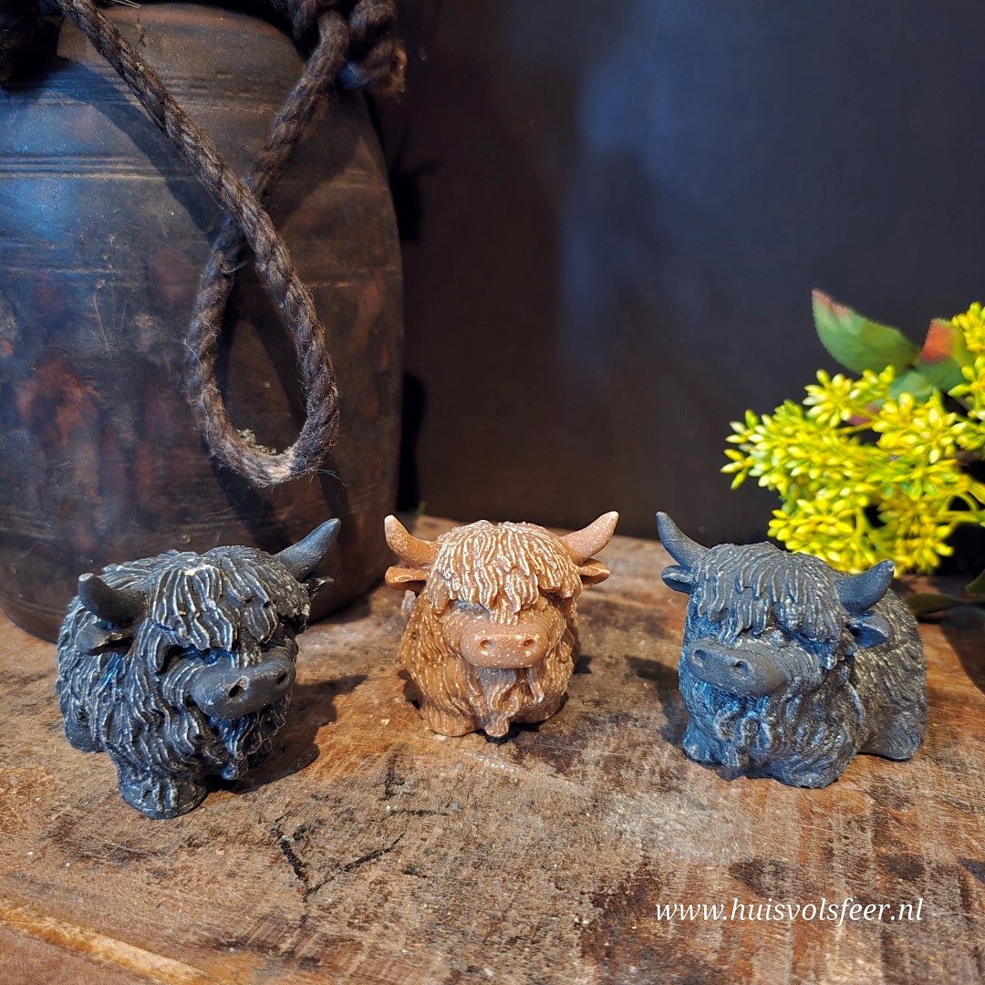 Geurblokje Schotse Hooglander || Zwart - Afbeelding 5