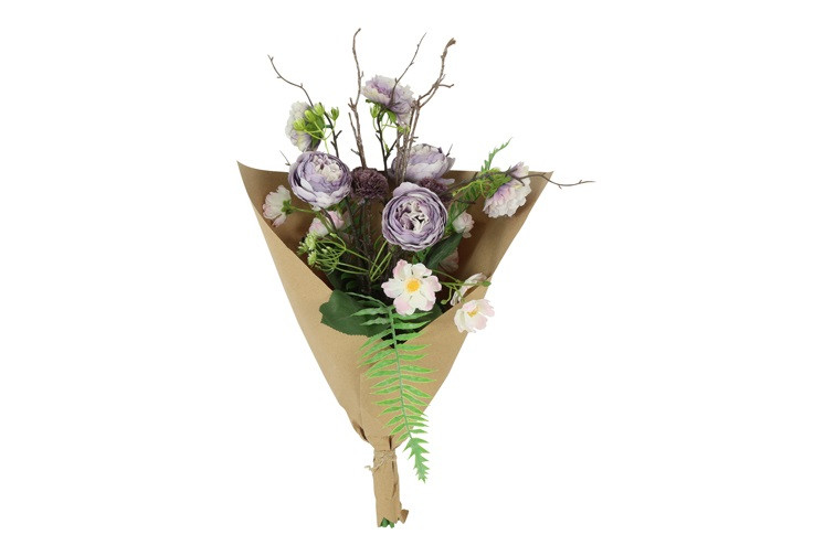 Compleet Zijdeboeket || Lilac - Afbeelding 8