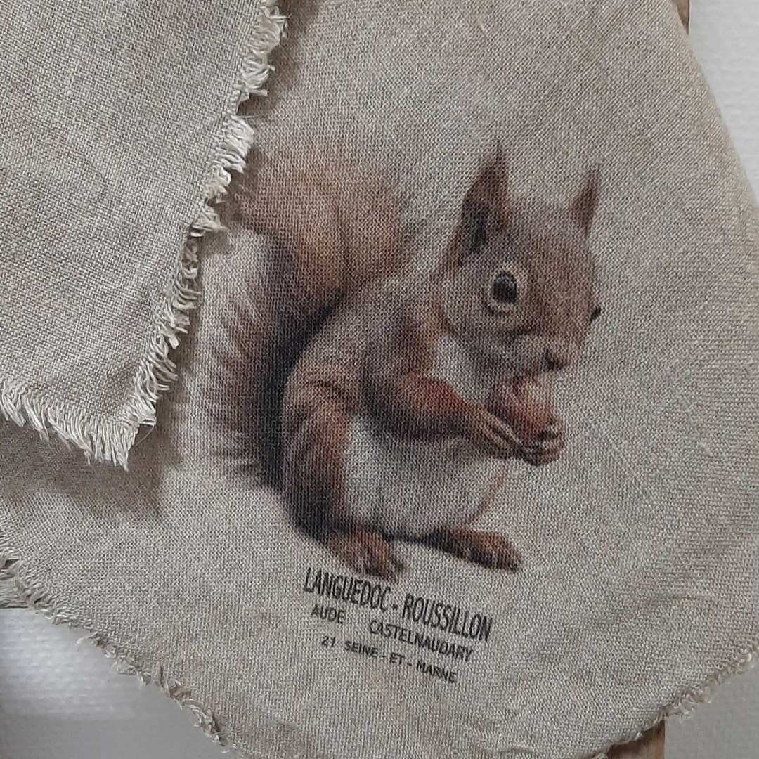 Linnen Shabby Doek New || Eekhoorn - Afbeelding 6