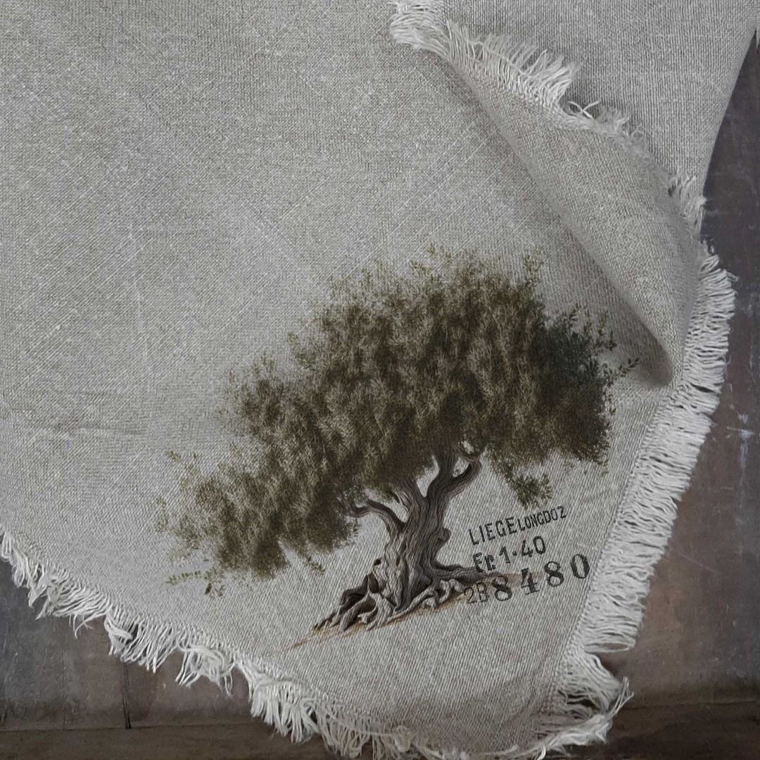 Linnen Shabby Doek New || Olijf Boom - Afbeelding 6