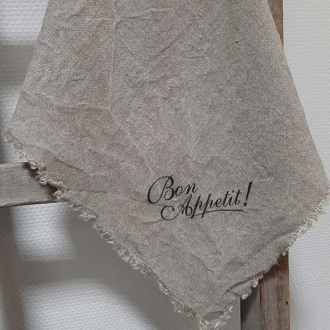 Linnen Shabby Doek New || Bon Appetit - Afbeelding 6