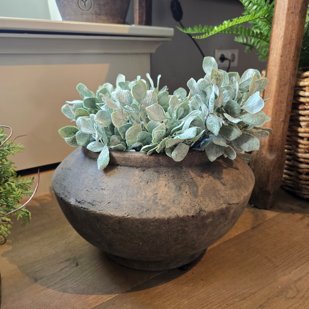 Planter Conical. Grote Brede Pot- Majestic Brown || Brynxz - Afbeelding 2