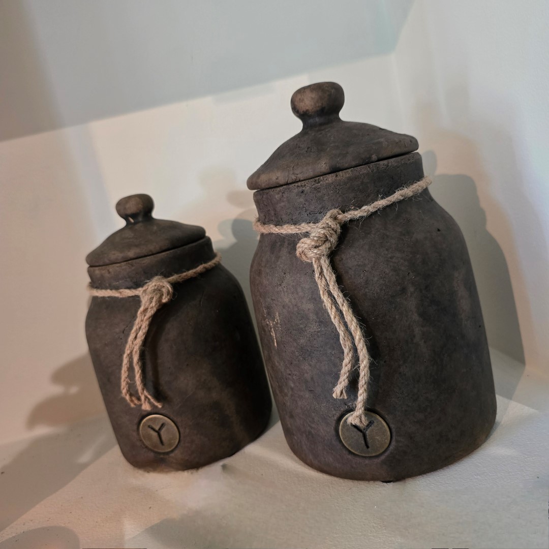 Pot and Top with Rope Large- Majestic Brown || Brynxz - Afbeelding 4