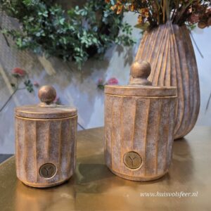 Set of 2 Pot and Top Nostalgic- Jewel || Brynxz.