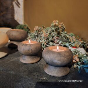 Tealightcup Luxury- Majestic Brown || Brynxz