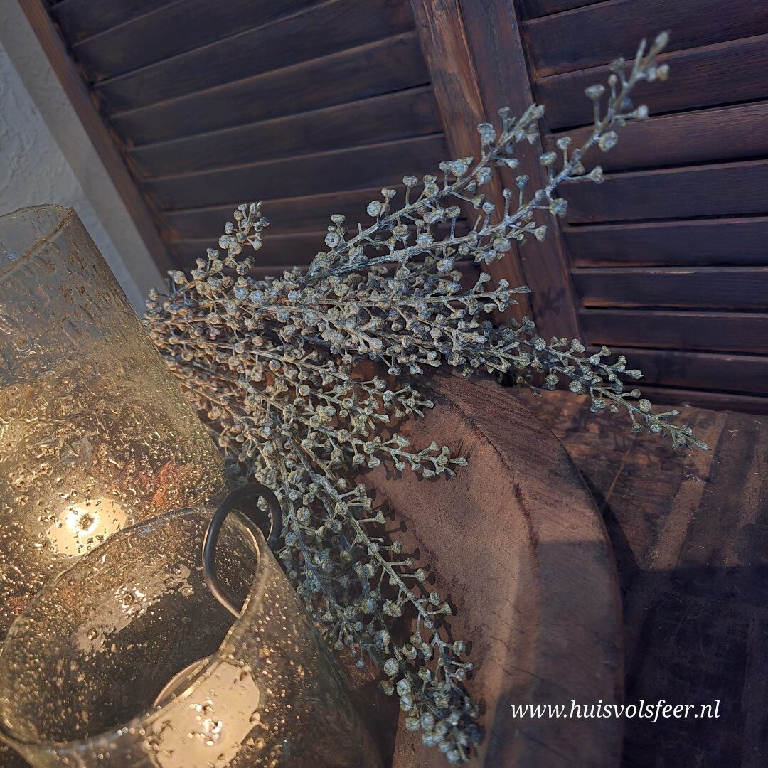 Dadeltak- Grijs/ Groen || Zijdetak