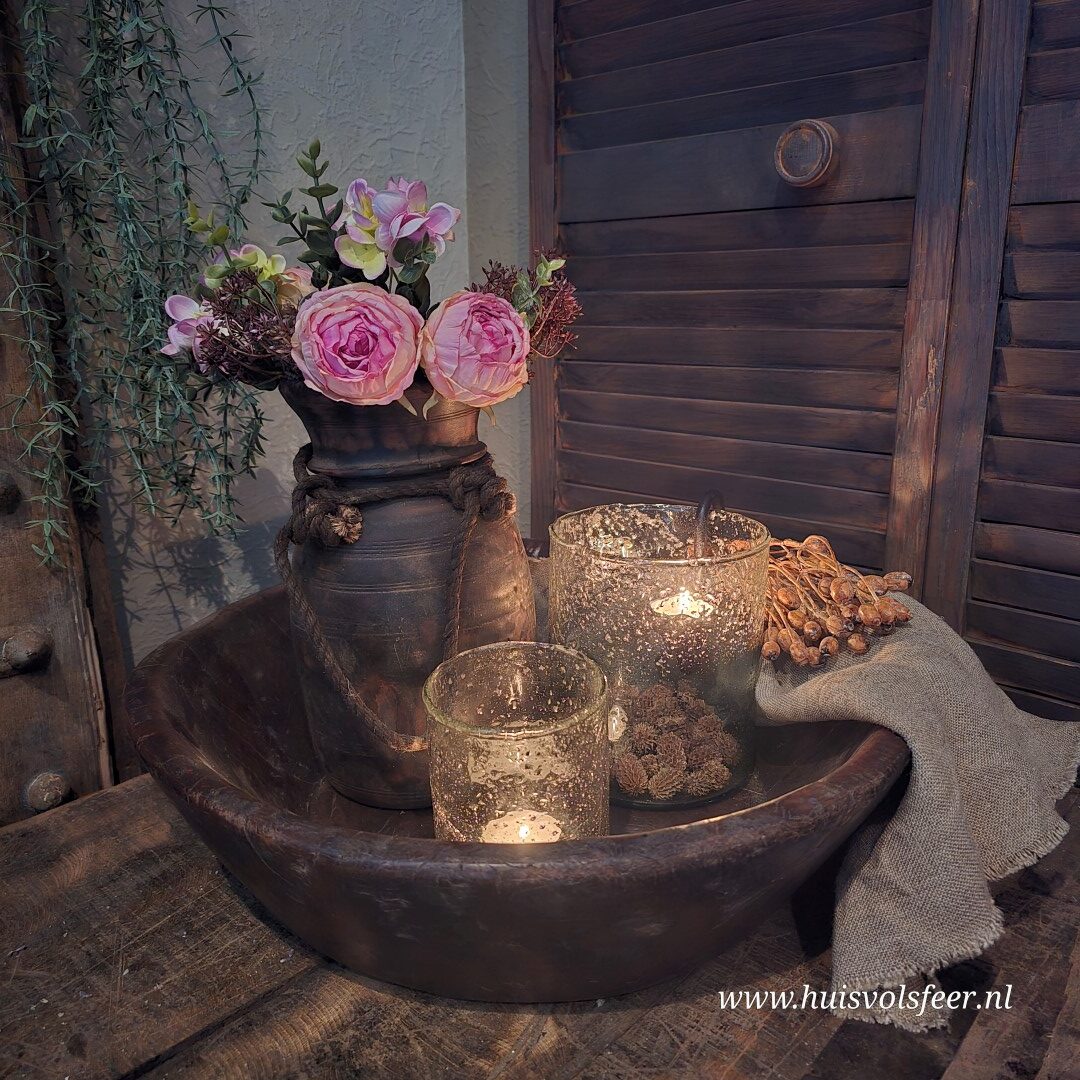 Boeket "Rosa" || Donker Roze - Afbeelding 2