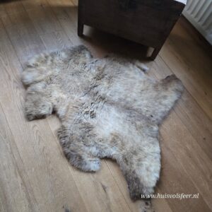 Schapenvacht – Natural Mix || Taupe Beige Gevlekt