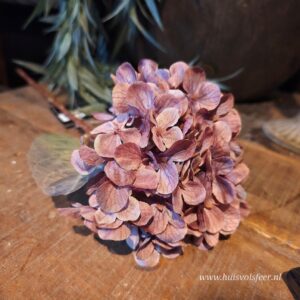 Zijdetak Hortensia- Mauve || 40 cm