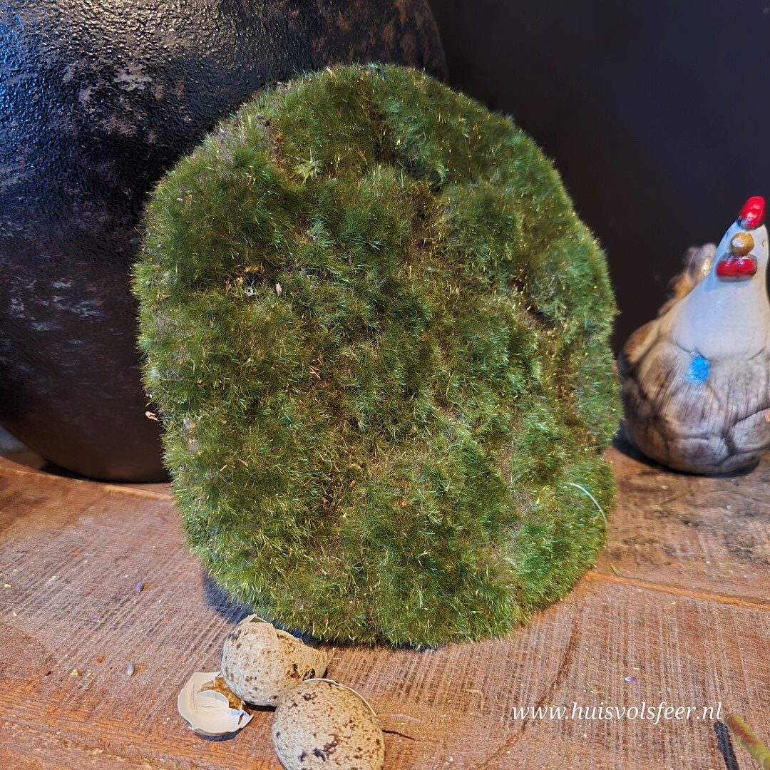 Decoratieve Mos Schijf (kunst) || Groen