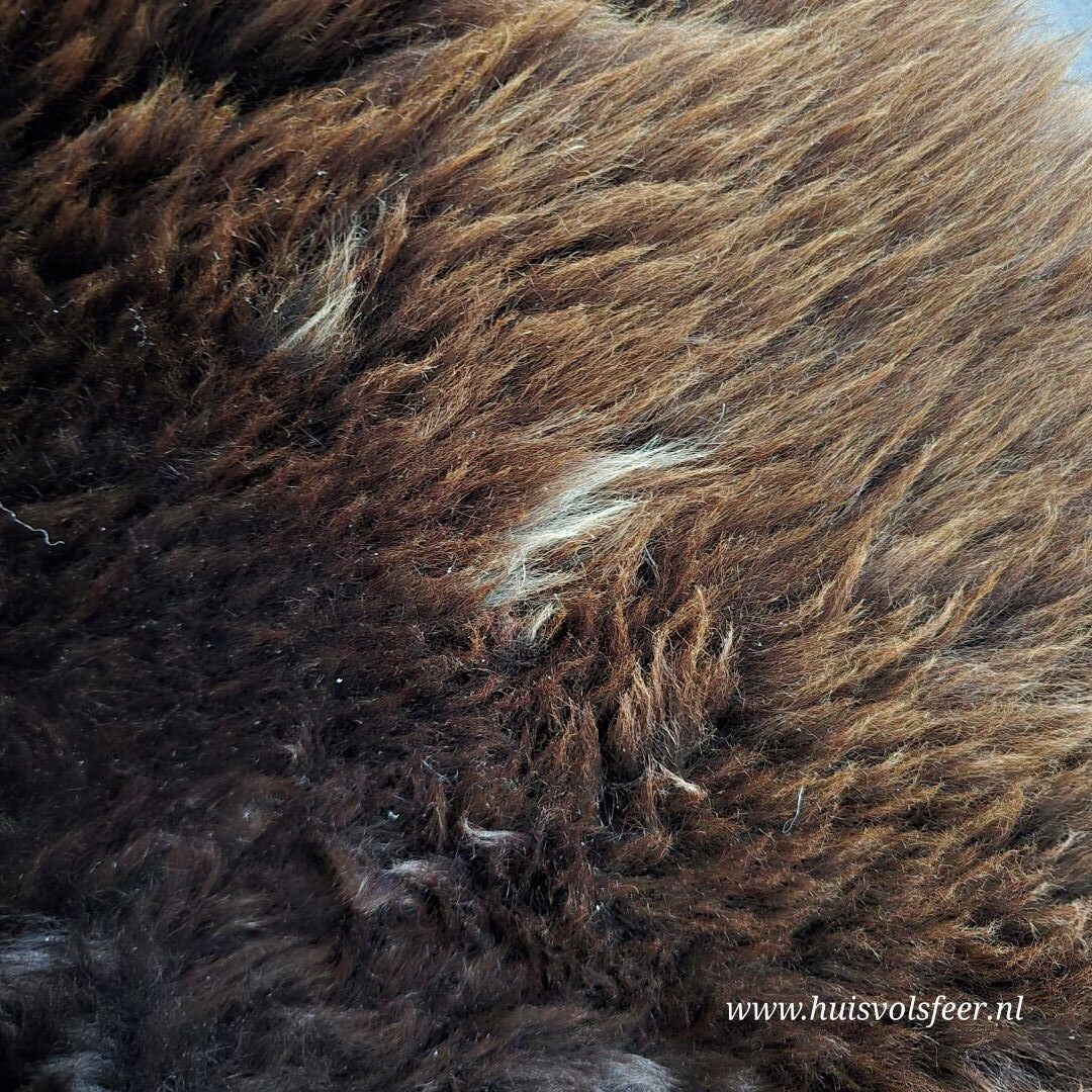 Schapenvacht || Natural Brown - Afbeelding 5