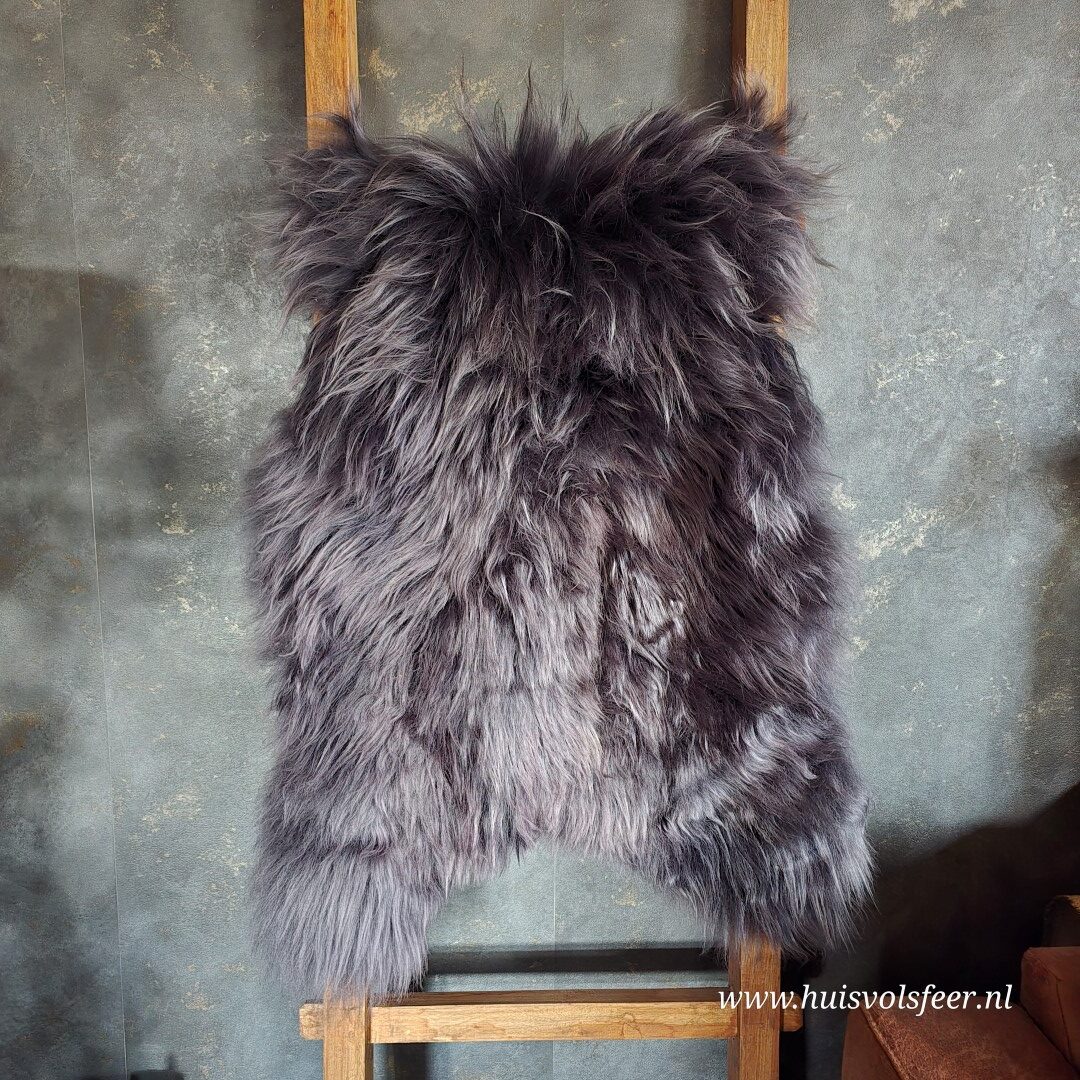IJslands schapenvacht || Graphite Brisa - Afbeelding 4
