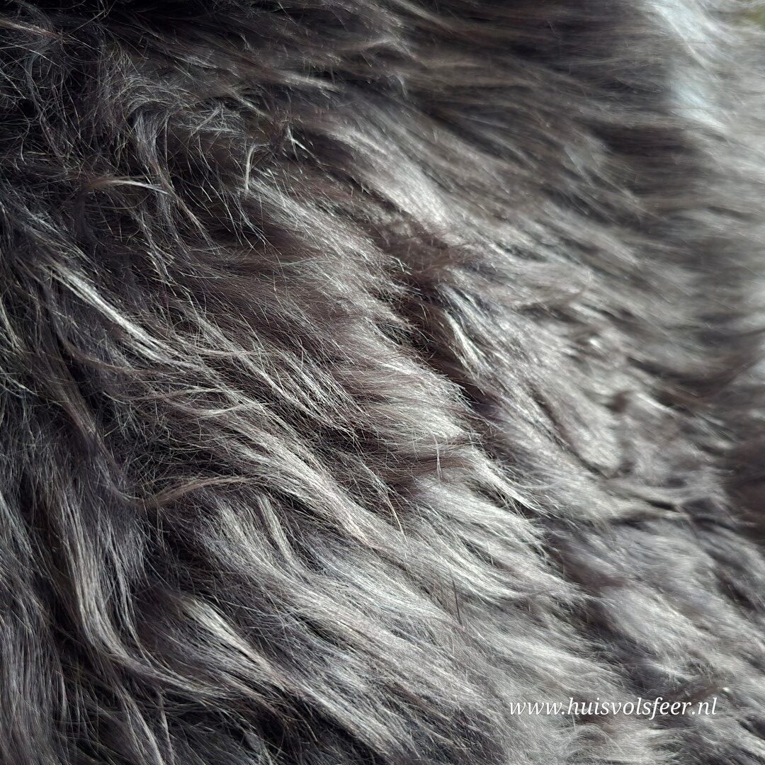 IJslands schapenvacht || Graphite Brisa - Afbeelding 6