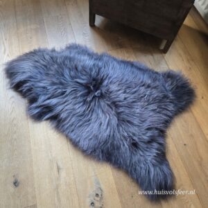 IJslands schapenvacht || Graphite Brisa