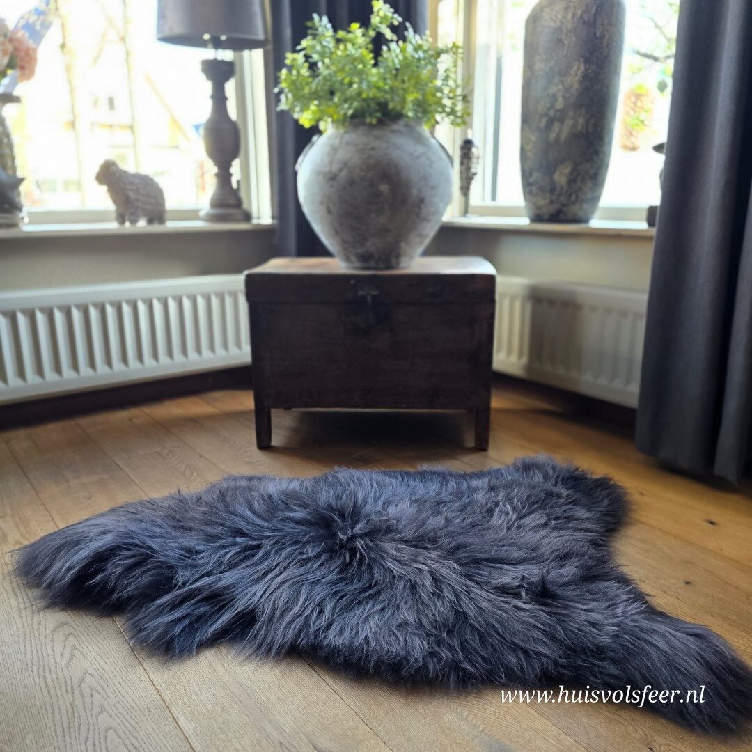 IJslands schapenvacht || Graphite Brisa - Afbeelding 2