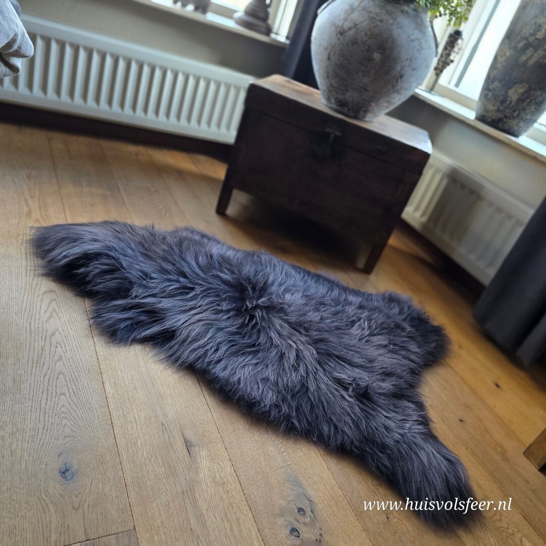 IJslands schapenvacht || Graphite Brisa - Afbeelding 3