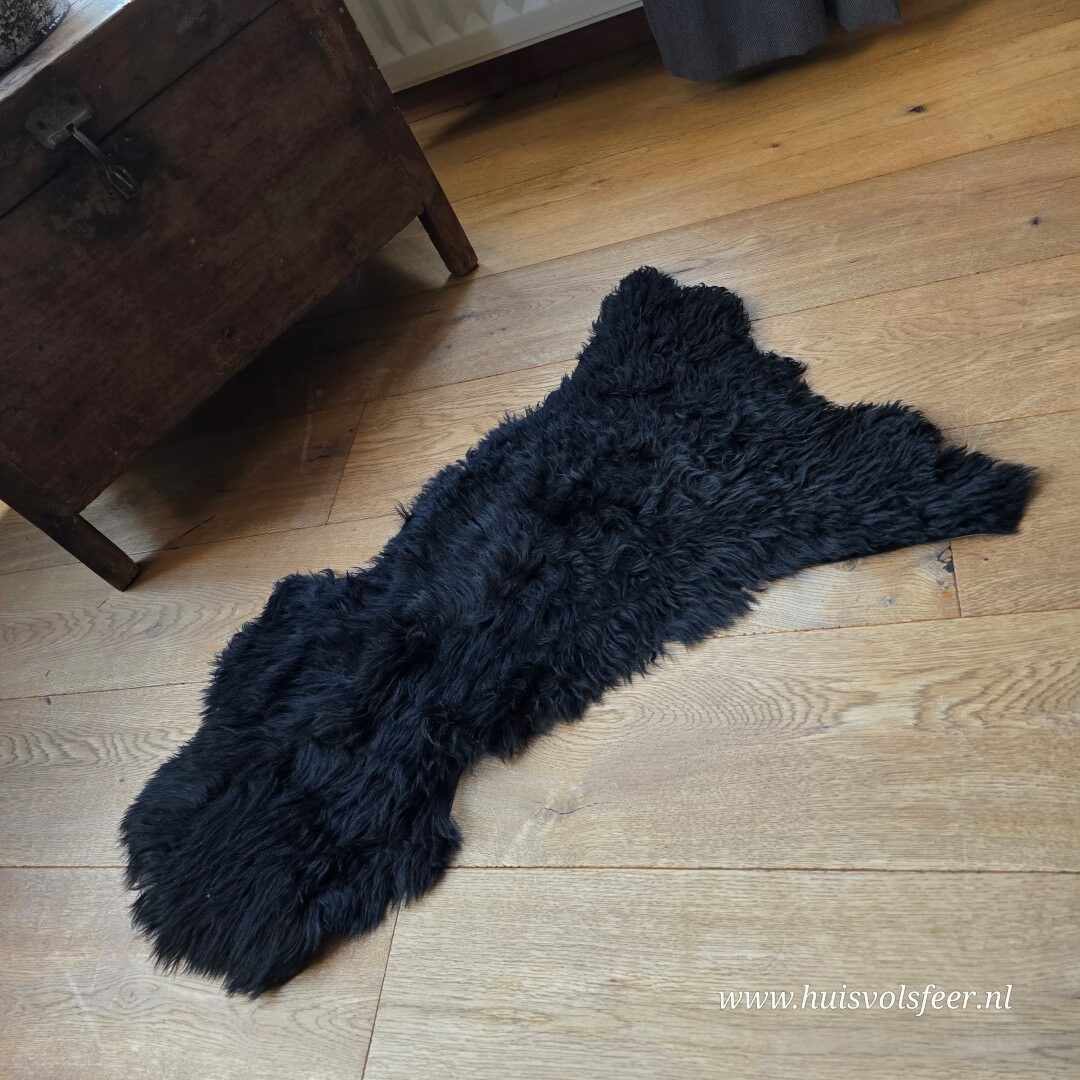 Schapenvacht || Curly Black - Afbeelding 9