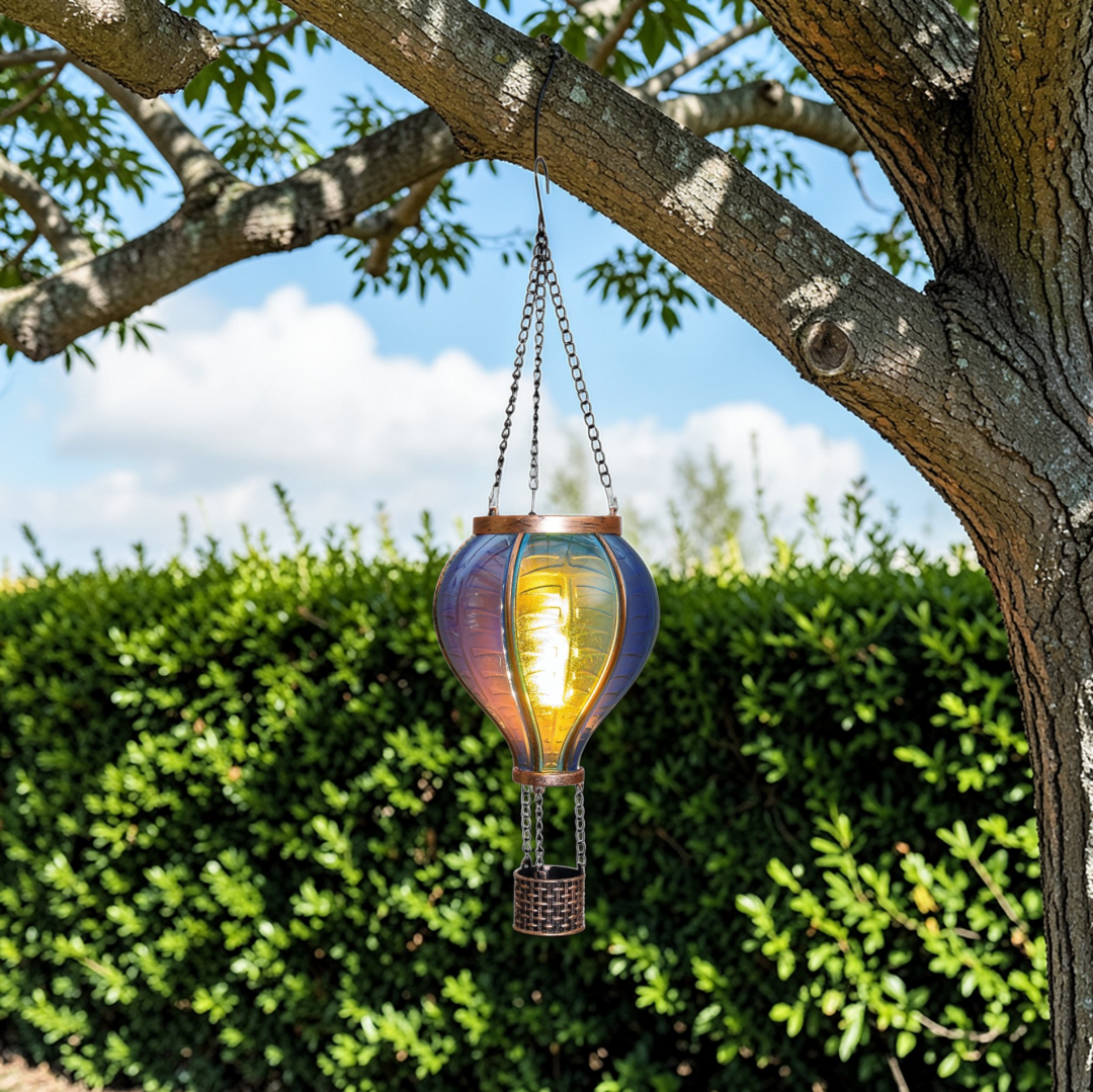 Luchtballon met Vlameffect. Solar || Blauw. - Afbeelding 3