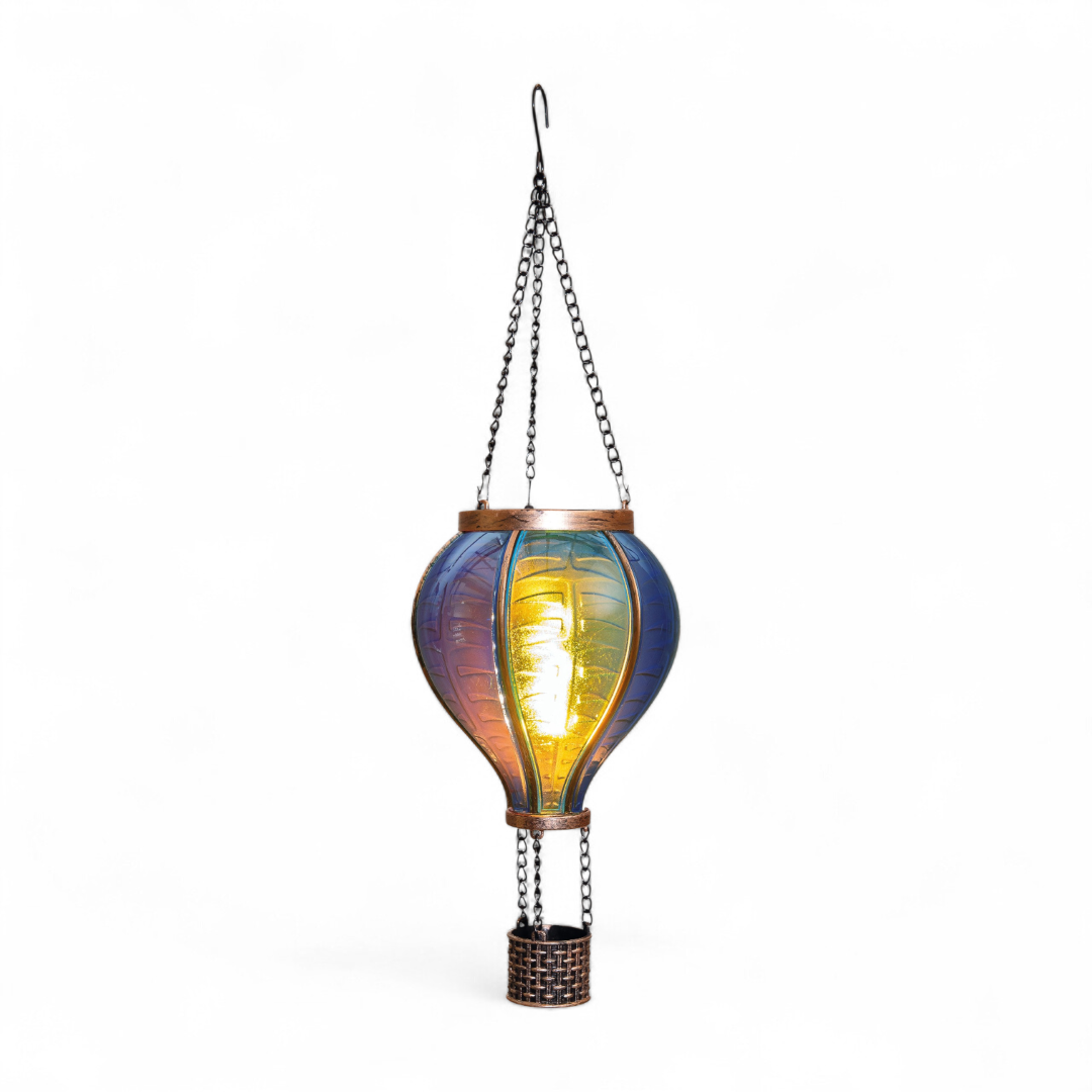 Luchtballon met Vlameffect. Solar || Blauw. - Afbeelding 4