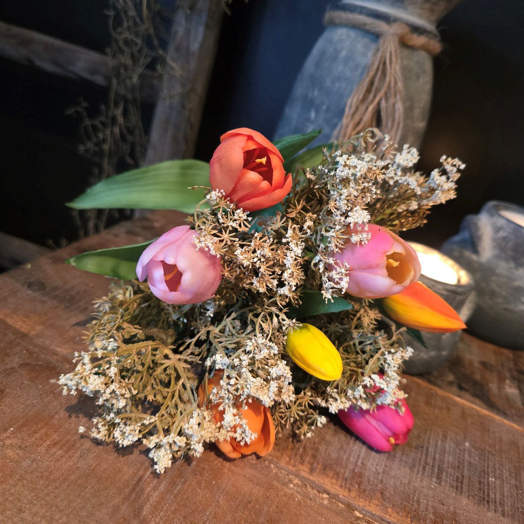 Gipskruid- Boeketje || 24 cm - Afbeelding 4