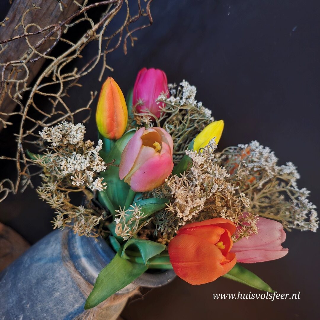 Gipskruid- Boeketje || 24 cm - Afbeelding 5