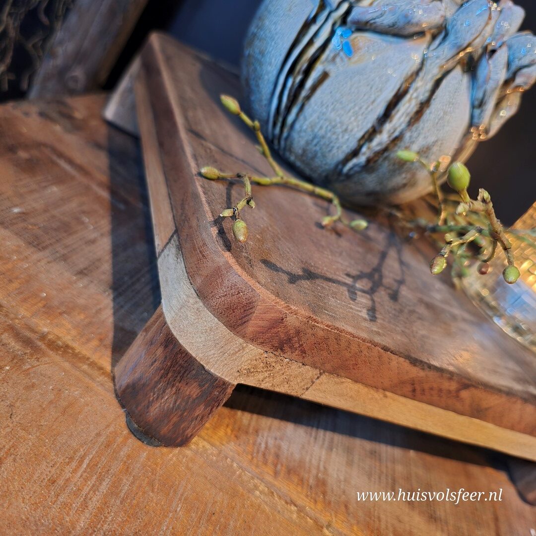 Robuust Houten Bajot || 30 cm - Afbeelding 5