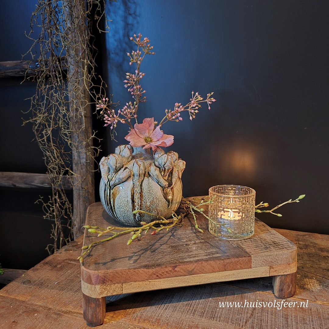 Robuust Houten Bajot || 30 cm - Afbeelding 2