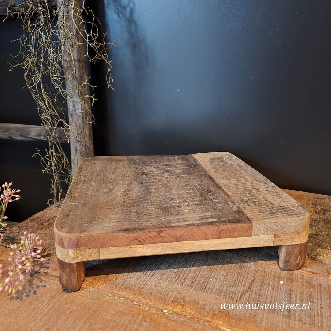 Robuust Houten Bajot || 30 cm - Afbeelding 7