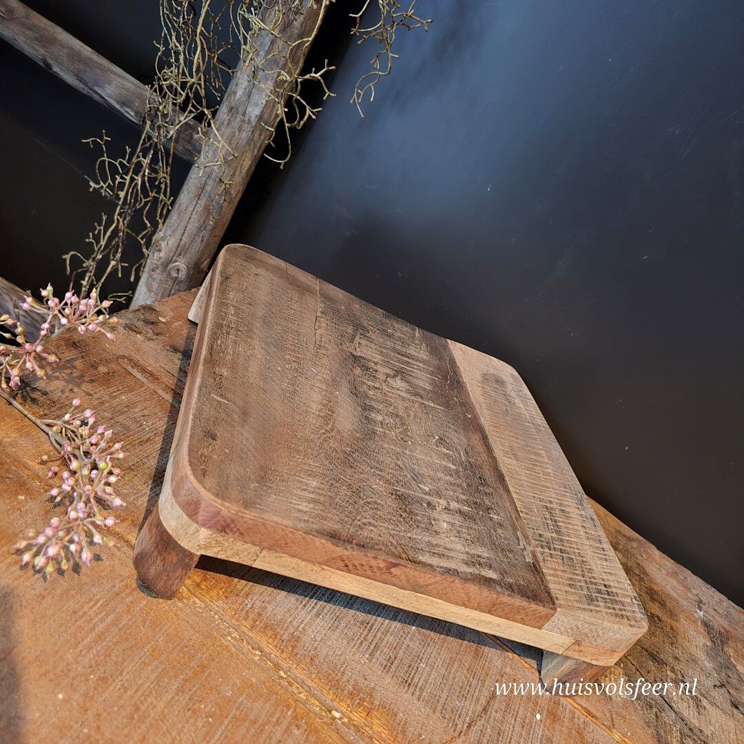 Robuust Houten Bajot || 30 cm - Afbeelding 8