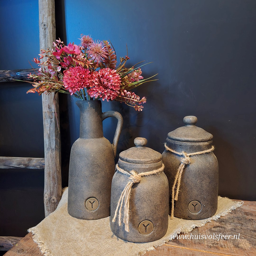 Boeket "Suus" || Donker Roze - Afbeelding 2