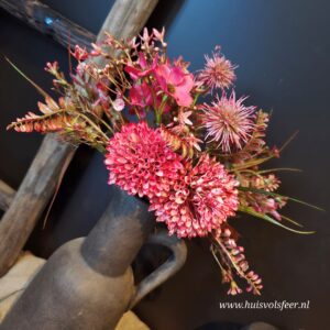 Boeket "Suus" || Donker Roze