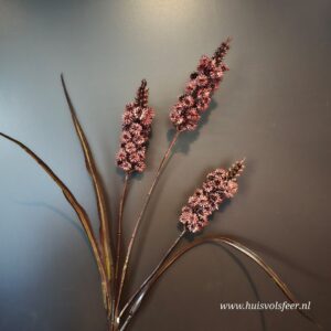 Grass Flower Spring- Zijdetak || Sylxz - Aubergine