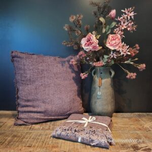 Plaid Linnen Copper || 130x170 cm