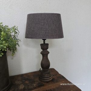 Lampenvoet met Lampenkap- Baluster || 51 cm
