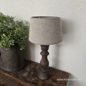 Shabby Lampenkap- Schuin || 25 cm