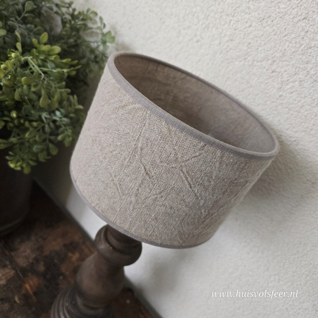 Shabby Lampenkap- Rond || 20 cm - Afbeelding 4
