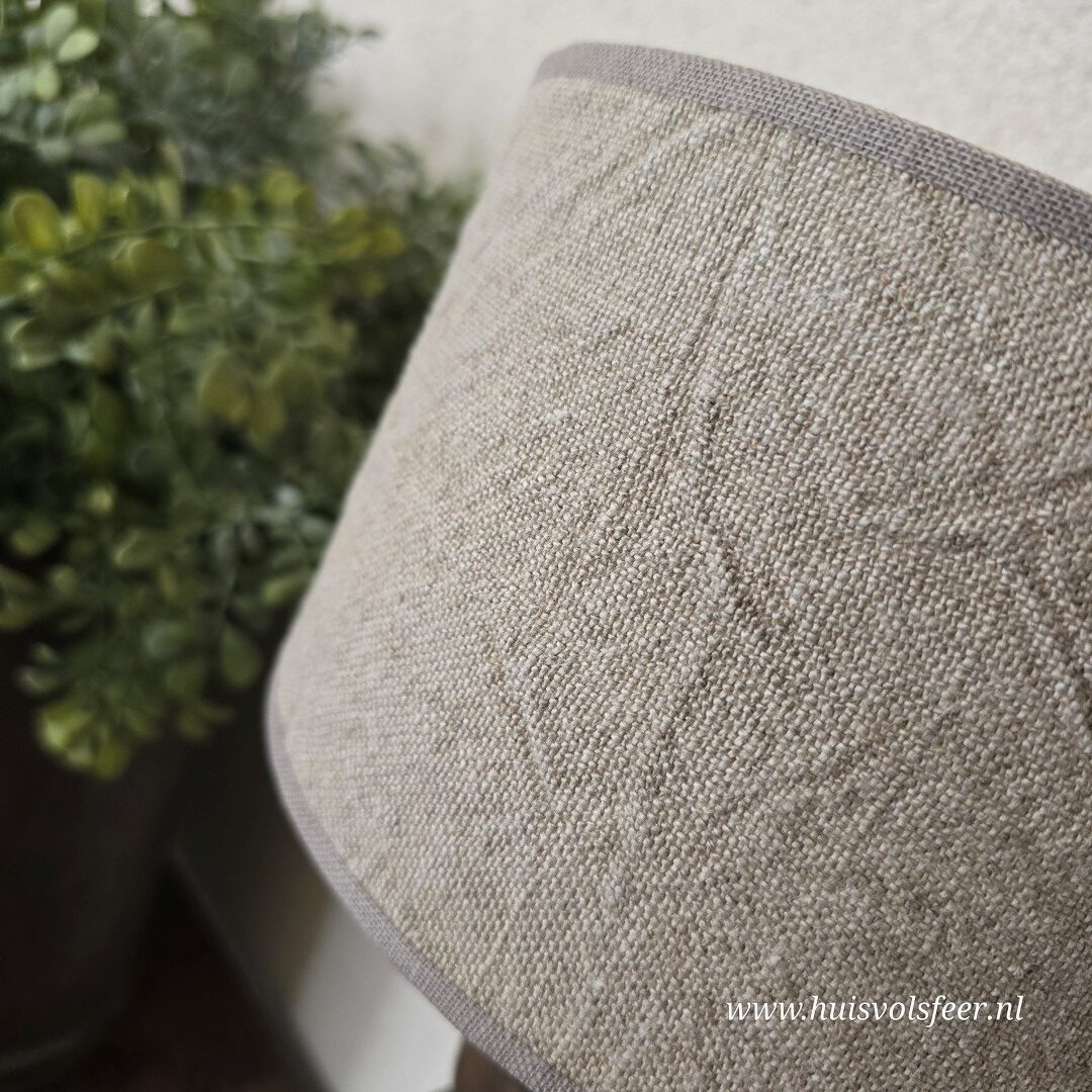 Shabby Lampenkap- Rond || 20 cm - Afbeelding 5