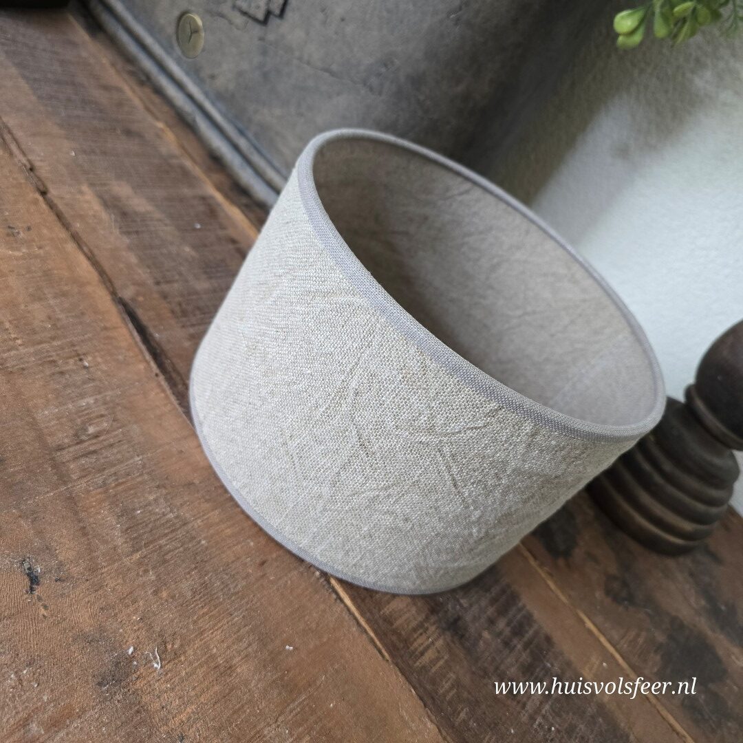 Shabby Lampenkap- Rond || 20 cm - Afbeelding 7