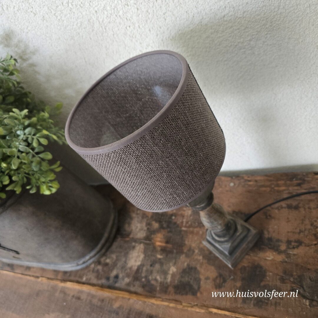 Lampenvoet met Lampenkap- Baluster || 37 cm - Afbeelding 7