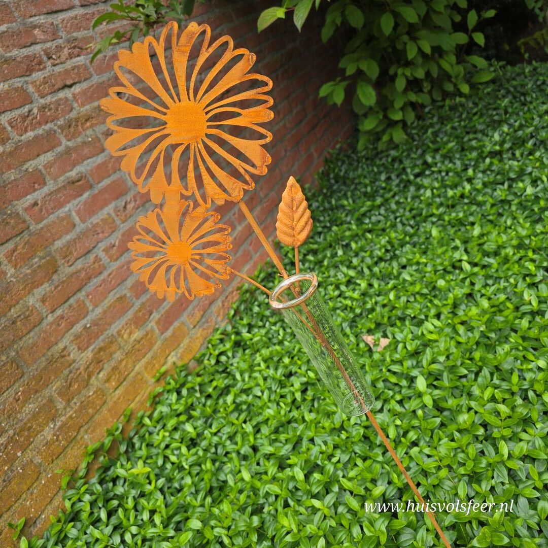 Tuinsteker met Regenmeter || Bloem - Afbeelding 4