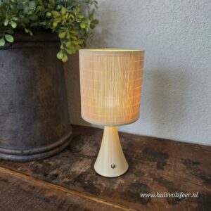 Oplaadbare Tafellamp || Bamboe Naturel