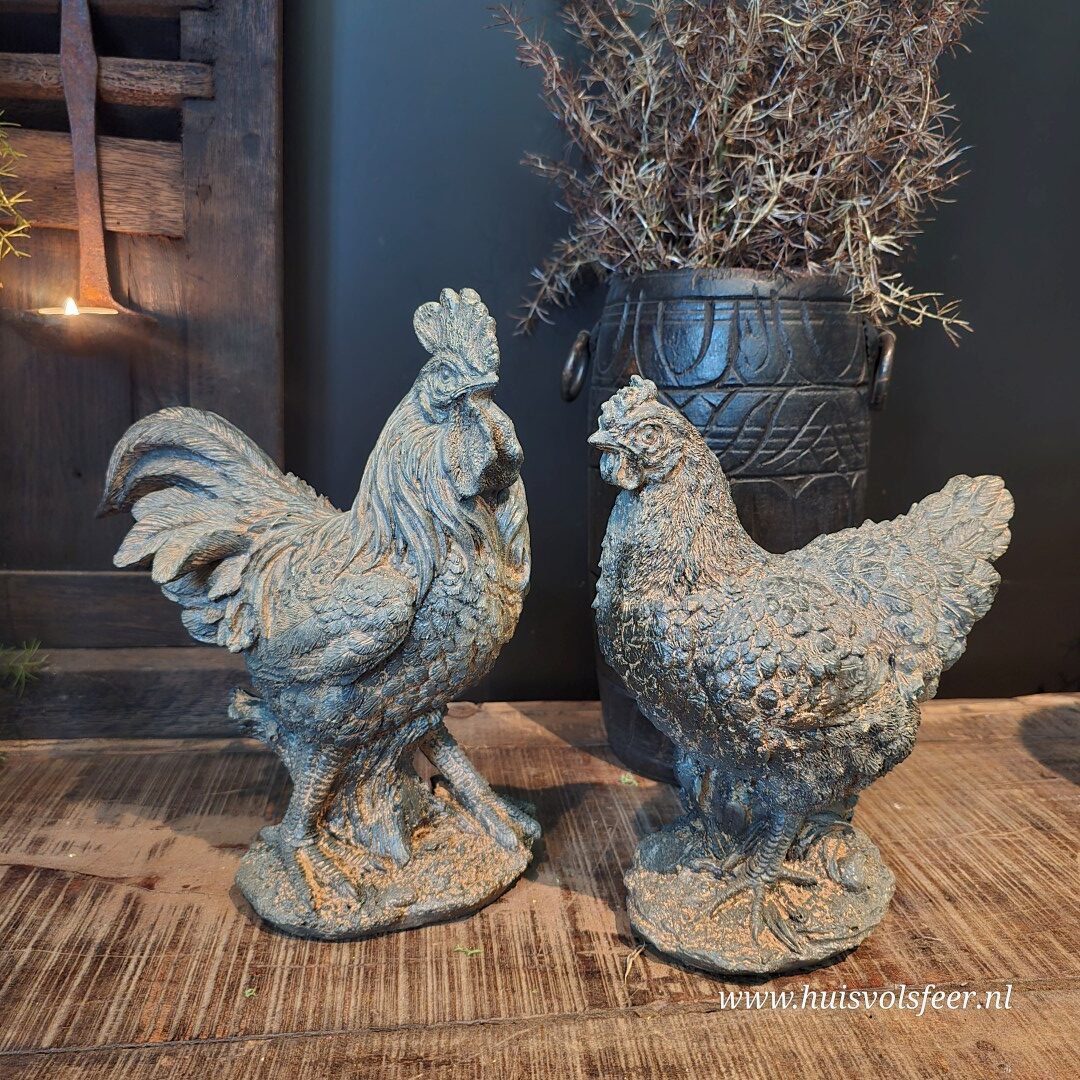 Decoratieve Haan || 28 cm - Afbeelding 3