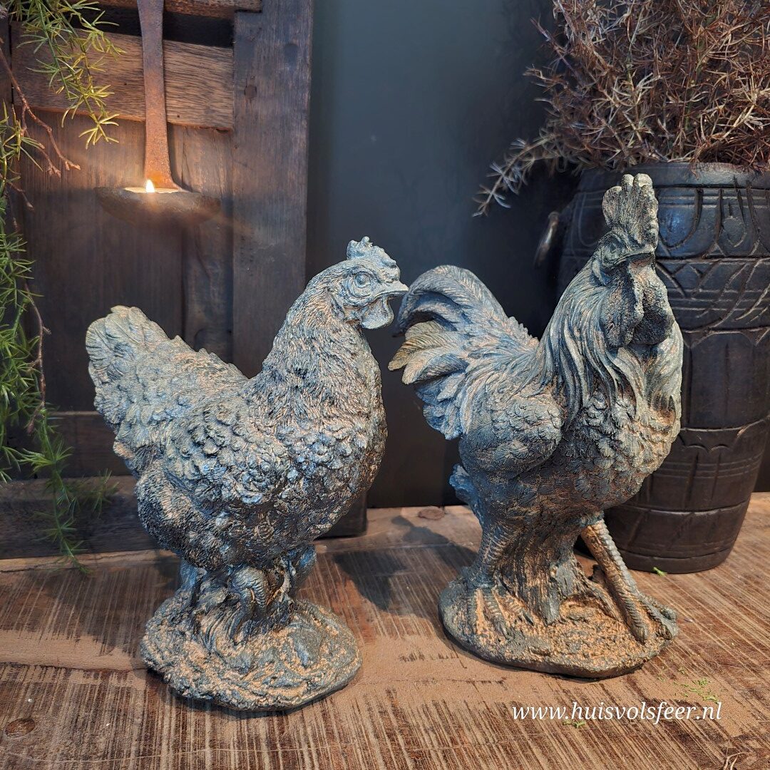 Decoratieve Haan || 28 cm - Afbeelding 4