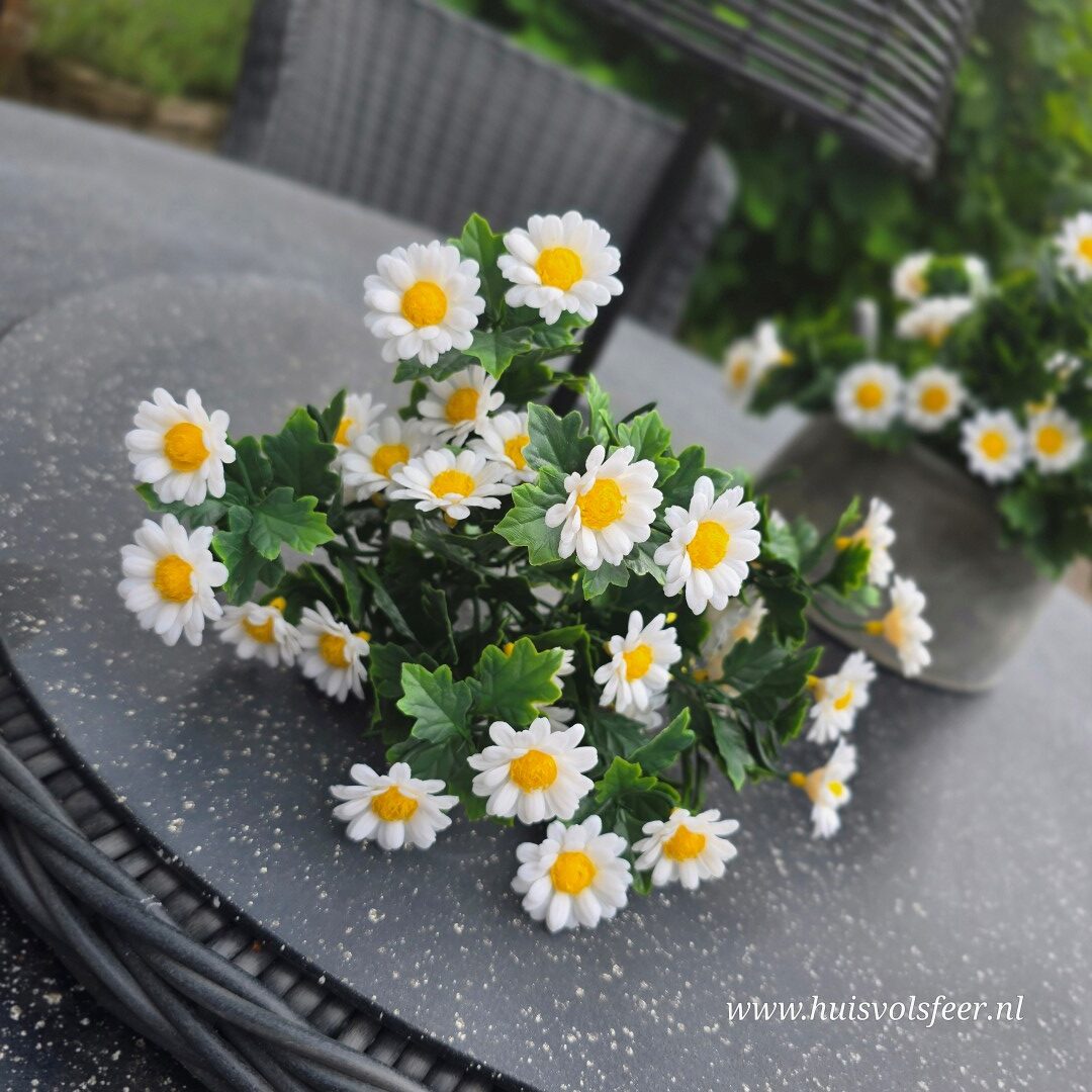 Margrietjes White- Kunsttak || UV-bestendig - Afbeelding 6