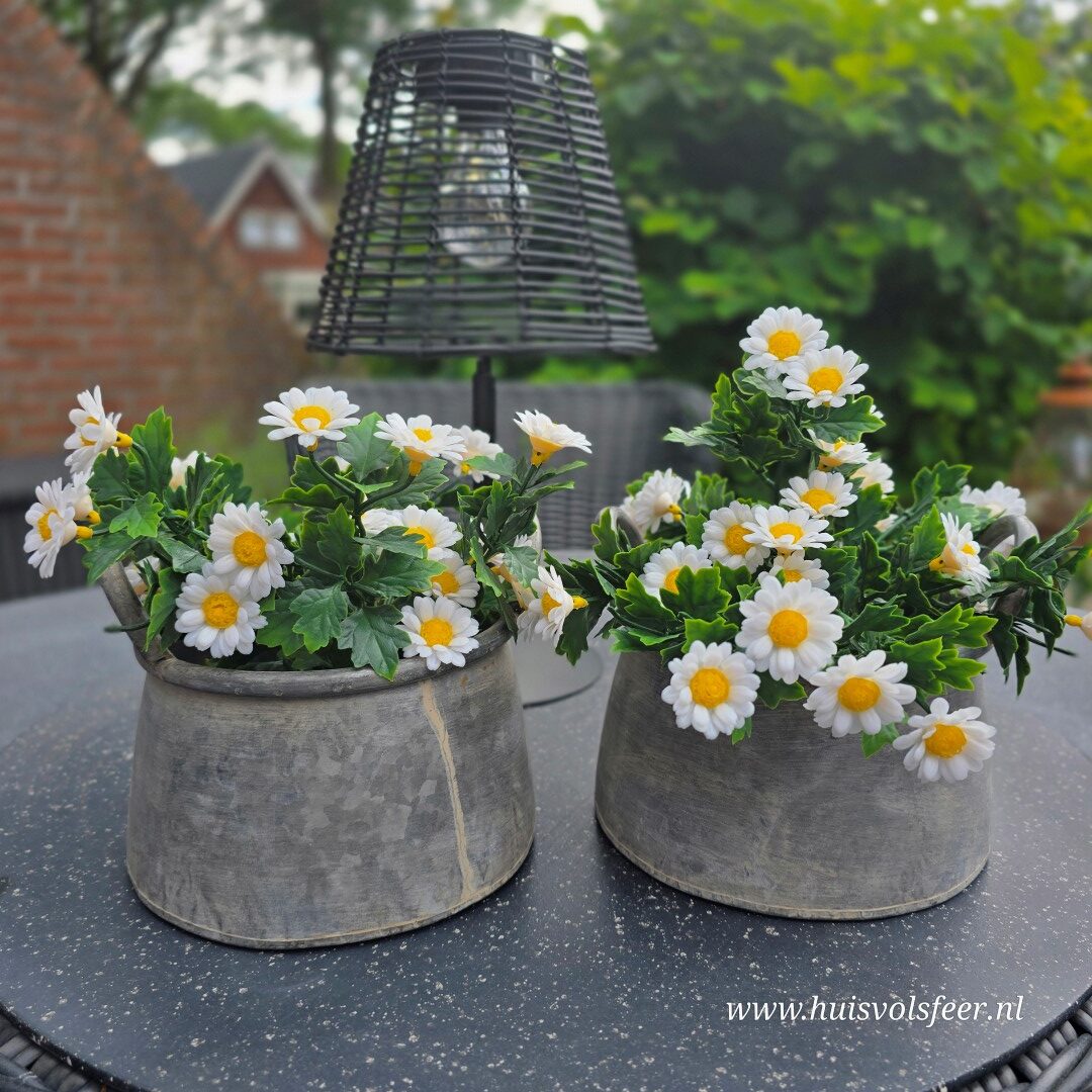 Margrietjes White- Kunsttak || UV-bestendig - Afbeelding 4