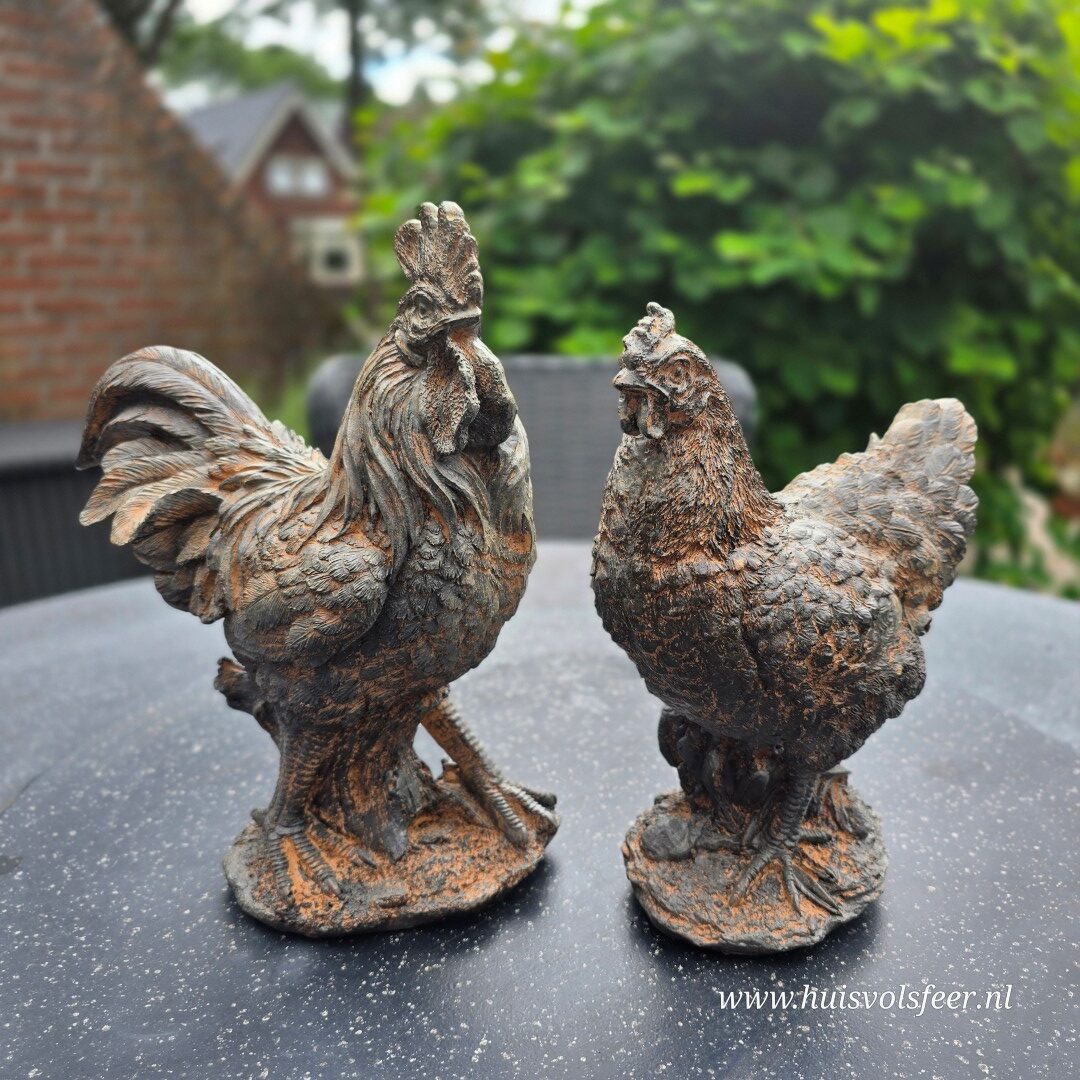 Decoratieve Haan || 28 cm - Afbeelding 2